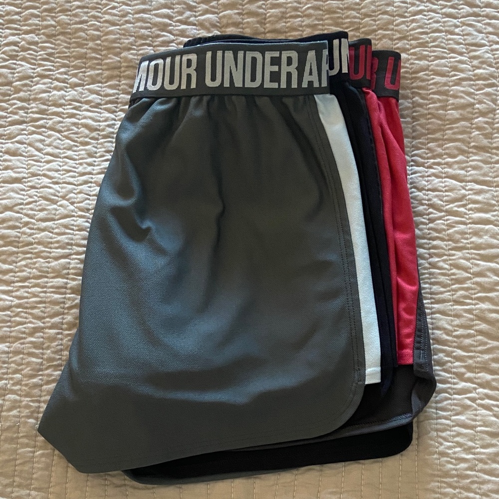 3 Under Armour Women's Athletic Shorts - Picture 15 of 15